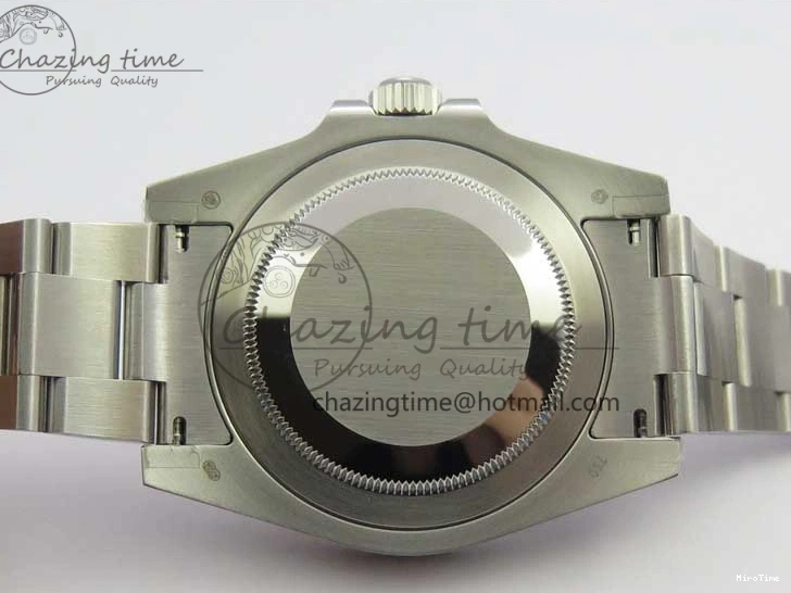 MiroTime 0417 Breathable GMT Master II 116719 BLRO Real Ceramic 904L SS GMF 1:1 Best Edition Black Dial on Bracelet A3186 (Correct Hand Stack) 3243